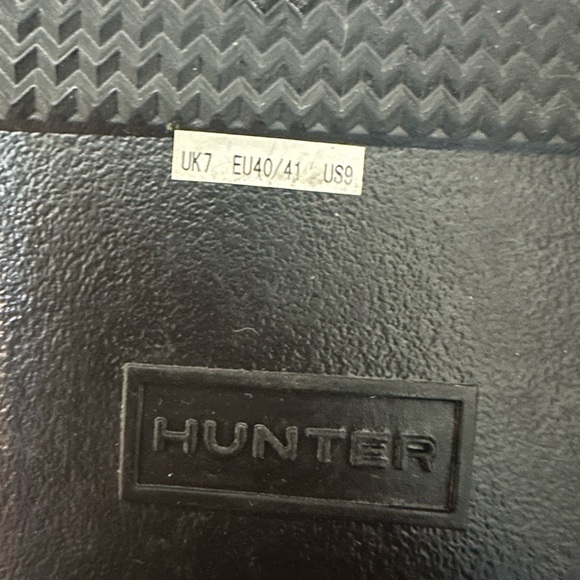 Hunter Refined Gloss quilt Tall Boots -Green - Picture 5 of 8